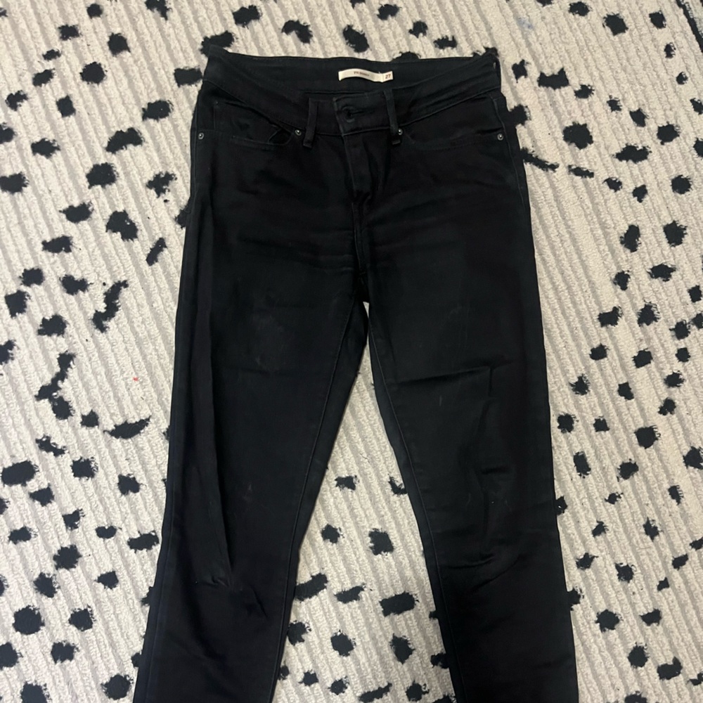Levi's Women's Black Skinny Jeans 711 size 27